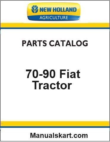 New Holland 70-90 Fiat Tractor Pdf Parts Catalog Manual