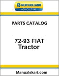 New Holland 72-93 FIAT Tractor Pdf Parts Catalog Manual