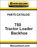 New Holland 750 Tractor Loader Backhoe Pdf Parts Catalog Manual Download