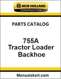 New Holland 755A Tractor Loader Backhoe Pdf Parts Catalog Manual Download