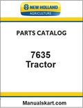 New Holland 7635 Tractor Pdf Parts Manual