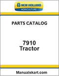 New Holland 7910 Tractor Pdf Parts Catalog Manual
