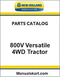 New Holland 800V Versatile 4WD Tractor Pdf Parts Catalog Manual