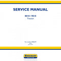 New Holland 8010, 9010 Tractor Pdf Repair Service Manual (p. Nb. 47866579)