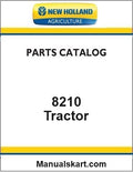 New Holland 8210 Tractor Pdf Parts Catalog Manual