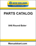 New Holland 846 Round Baler Pdf Parts Catalog Manual