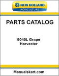 New Holland 9040L Grape Harvester Pdf Parts Catalog Manual