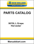 New Holland 9070L L Grape Harvester Pdf Parts Catalog Manual