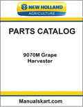 New Holland 9070M Grape Harvester Pdf Parts Catalog Manual