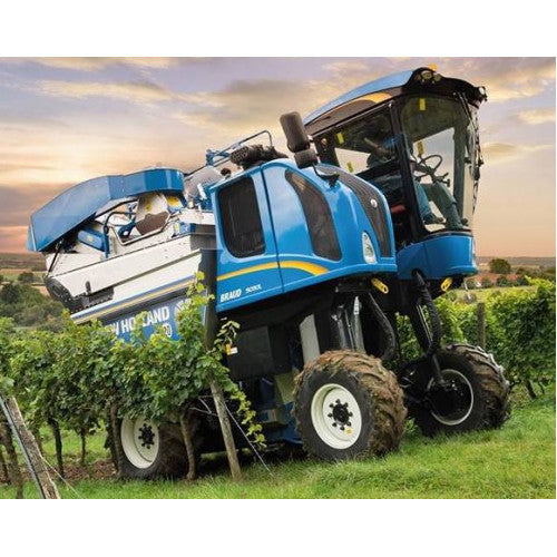 New Holland 9090X, 9090X GE, 9090X H, 9090X O, 9090X Coffee Grape Harvester Pdf Repair Service Manual Na (p. Nb. 47914333)