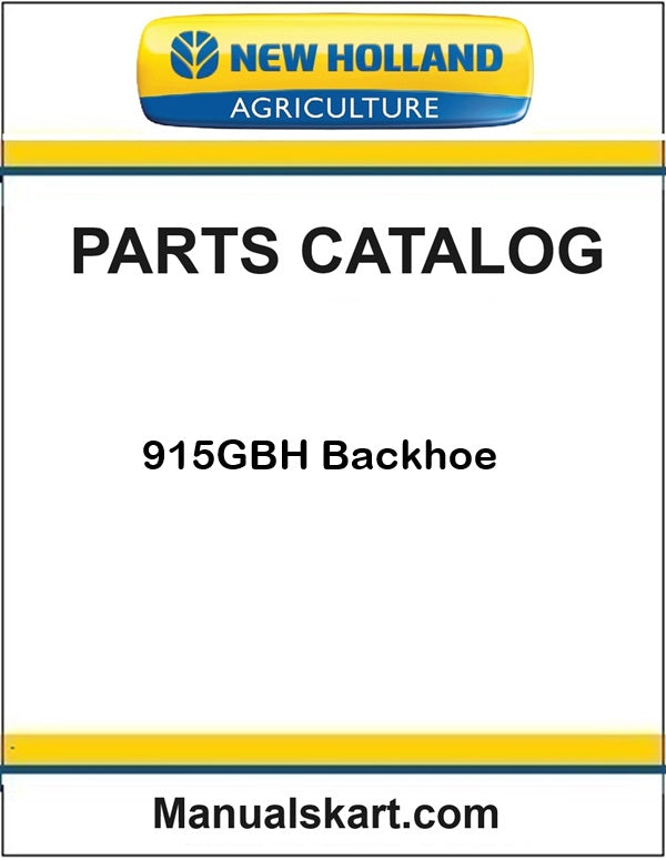 New Holland 915GBH Backhoe Pdf Parts Catalog Manual