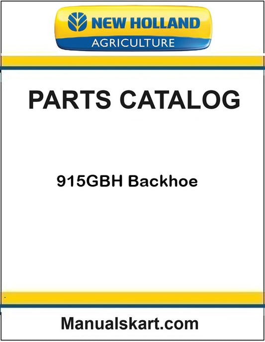 New Holland 915GBH Backhoe Pdf Parts Catalog Manual