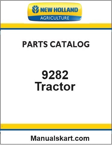 New Holland 9282 Tractor Pdf Parts Catalog Manual