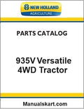 New Holland 935V Versatile 4WD Tractor Pdf Parts Catalog Manual