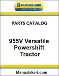 New Holland 955V Versatile Powershift Tractor Pdf Parts Catalog Manual (1983)
