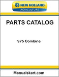 New Holland 975 Combine Pdf Parts Catalog Manual