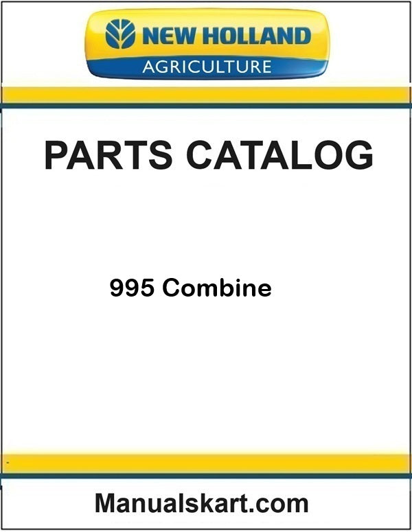 New Holland 995 Combine Pdf Parts Catalog Manual