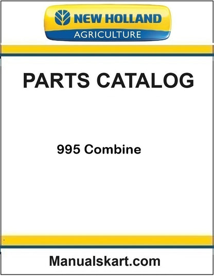 New Holland 995 Combine Pdf Parts Catalog Manual