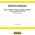 New Holland B90B, B90BLR, B100B, B100BLR, B100BTC, B110B, B110BTC, B115B Backhoe Loaders Pdf Repair Service Manual (p. Nb. 84428663B)
