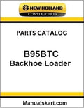 New Holland B95BTC Backhoe Loader Pdf Parts Catalog Manual Download