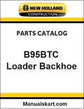 New Holland B95BTC Loader Backhoe Pdf Parts Catalog Manual Download