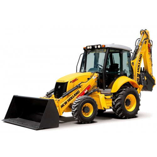 New Holland B95C, B95CTC, B95CLR, B110C Loader Backhoe Pdf Repair Service Manual (p. Nb. 84596886a)