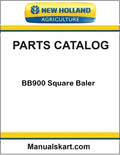New Holland BB900 Square Baler Pdf Parts Catalog Manual