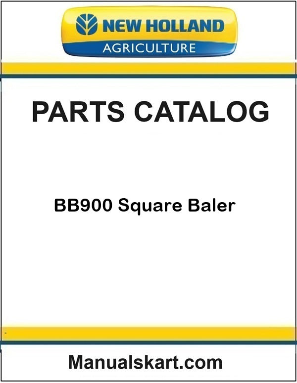 New Holland BB900 Square Baler Pdf Parts Catalog Manual