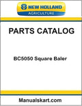 New Holland BC5050 Square Baler Pdf Parts Catalog Manual