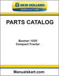 New Holland Boomer 1020 Compact Tractor Pdf Parts Catalog Manual