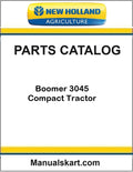 New Holland Boomer 3045 Compact Tractor Pdf Parts Catalog Manual
