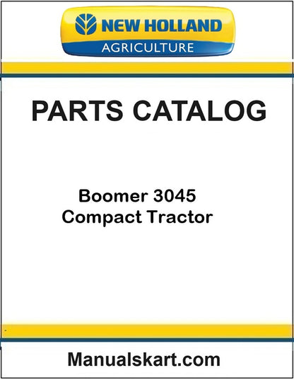 New Holland Boomer 3045 Compact Tractor Pdf Parts Catalog Manual