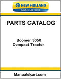 New Holland Boomer 3050 Compact Tractor Pdf Parts Catalog Manual