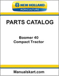 New Holland Boomer 40 Compact Tractor Pdf Parts Catalog Manual
