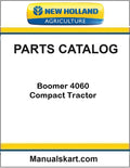 New Holland Boomer 4060 Compact Tractor Pdf Parts Catalog Manual