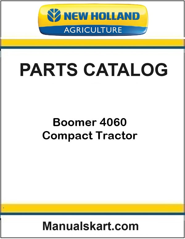 New Holland Boomer 4060 Compact Tractor Pdf Parts Catalog Manual