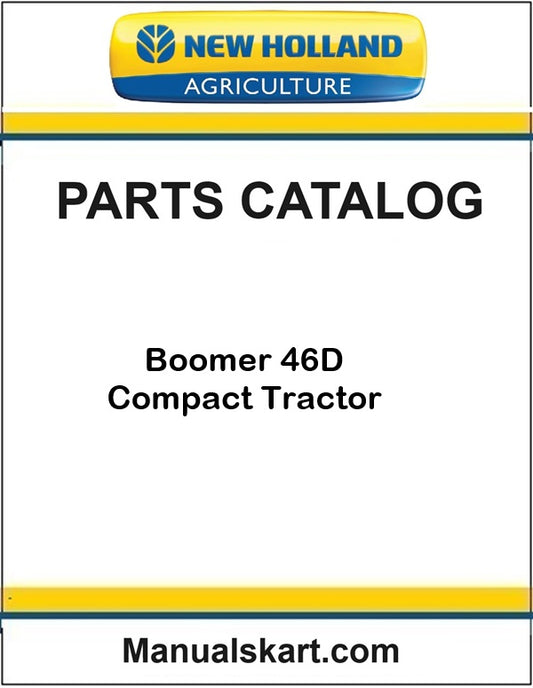 New Holland Boomer 46D Compact Tractor Pdf Parts Catalog Manual