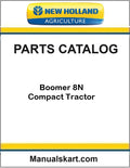New Holland Boomer 8N Compact Tractor Pdf Parts Catalog Manual
