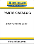 New Holland BR7070 Round Baler Pdf Parts Catalog Manual