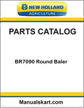 New Holland BR7090 Round Baler Pdf Parts Catalog Manual