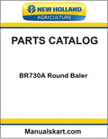 New Holland BR730A Round Baler Pdf Parts Catalog Manual