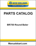 New Holland BR750 Round Baler Pdf Parts Catalog Manual