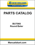 New Holland BU7060 Round Baler Pdf Parts Catalog Manual