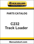 New Holland C232 Compact Track Loader Pdf Parts Manual