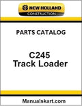 New Holland C245 Compact Track Loader Pdf Parts Manual