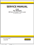 New Holland C245 Compact Track Loader Pdf Repair Service Manual (Tier 4b)