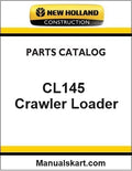 New Holland CL145 Crawler Loader Pdf Parts Catalog Manual Download