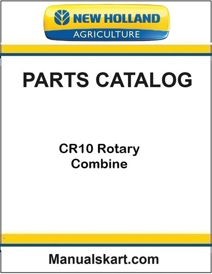 New Holland CR10 Rotary Combine Pdf Parts Catalog Manual