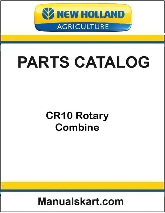 New Holland CR10 Rotary Combine Pdf Parts Catalog Manual