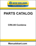 New Holland CR6.80 Combine Pdf Parts Catalog Manual